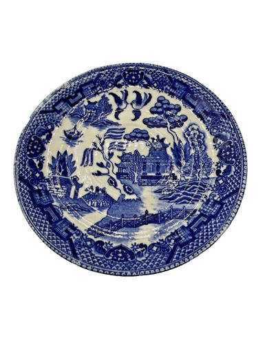 Vintage house blue - house, of